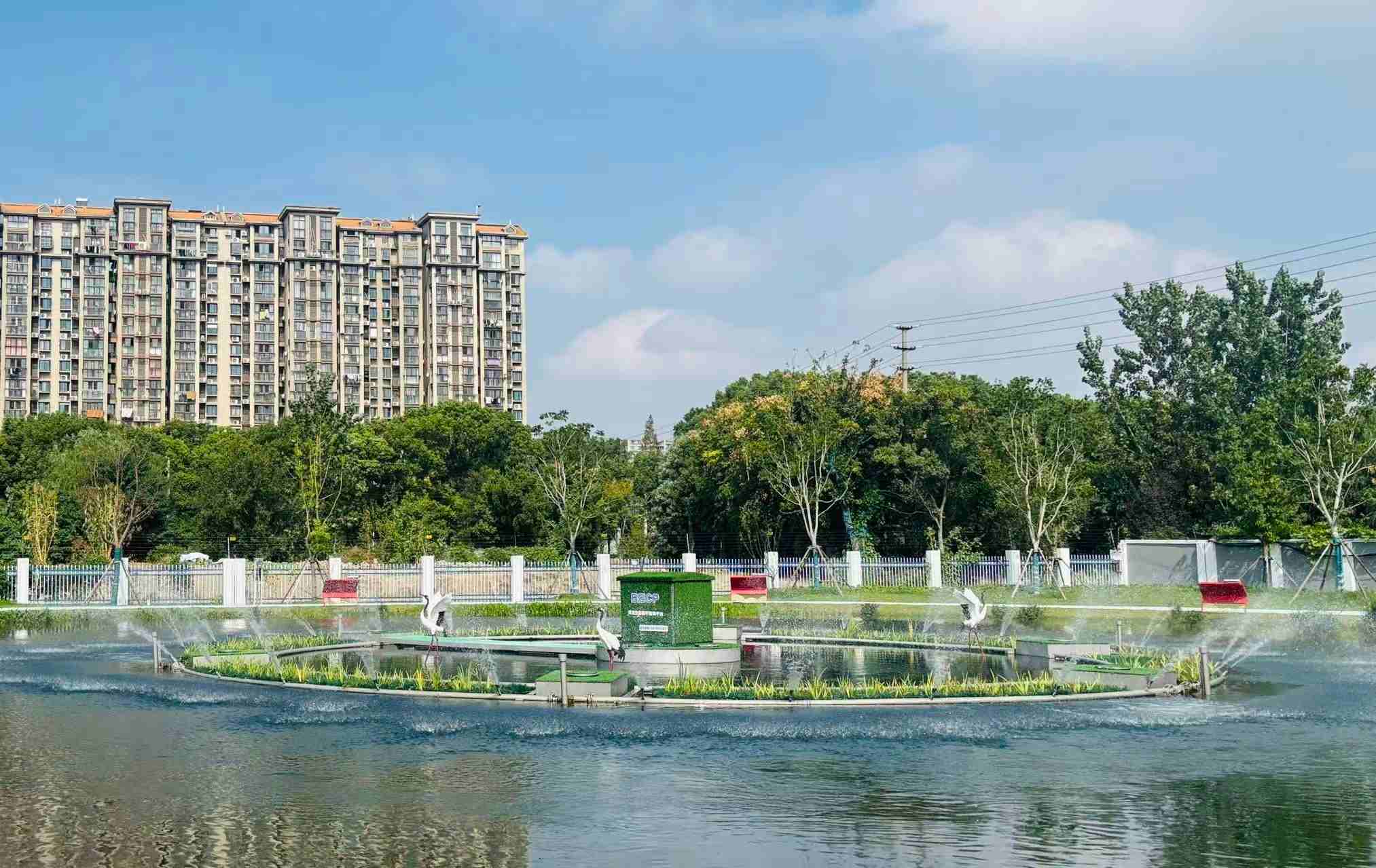 南通洪江污水处理厂尾水湿地项目